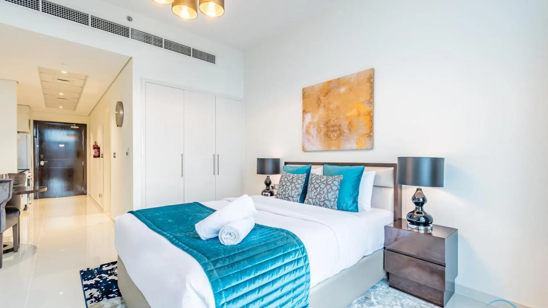 Peaceful Studio At Ghalia, Jumeirah Village Circle By Deluxe Holiday Homes Dubai 0*,