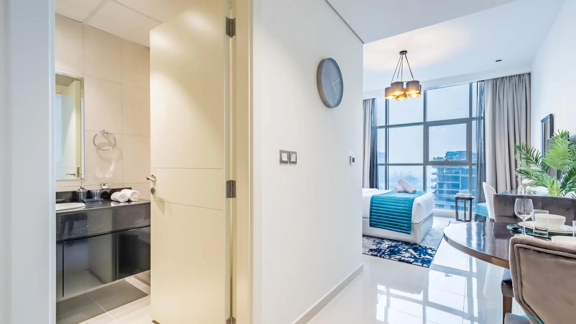 Apartment Peaceful Studio At Ghalia, Jumeirah Village Circle By Deluxe Holiday Homes Dubai