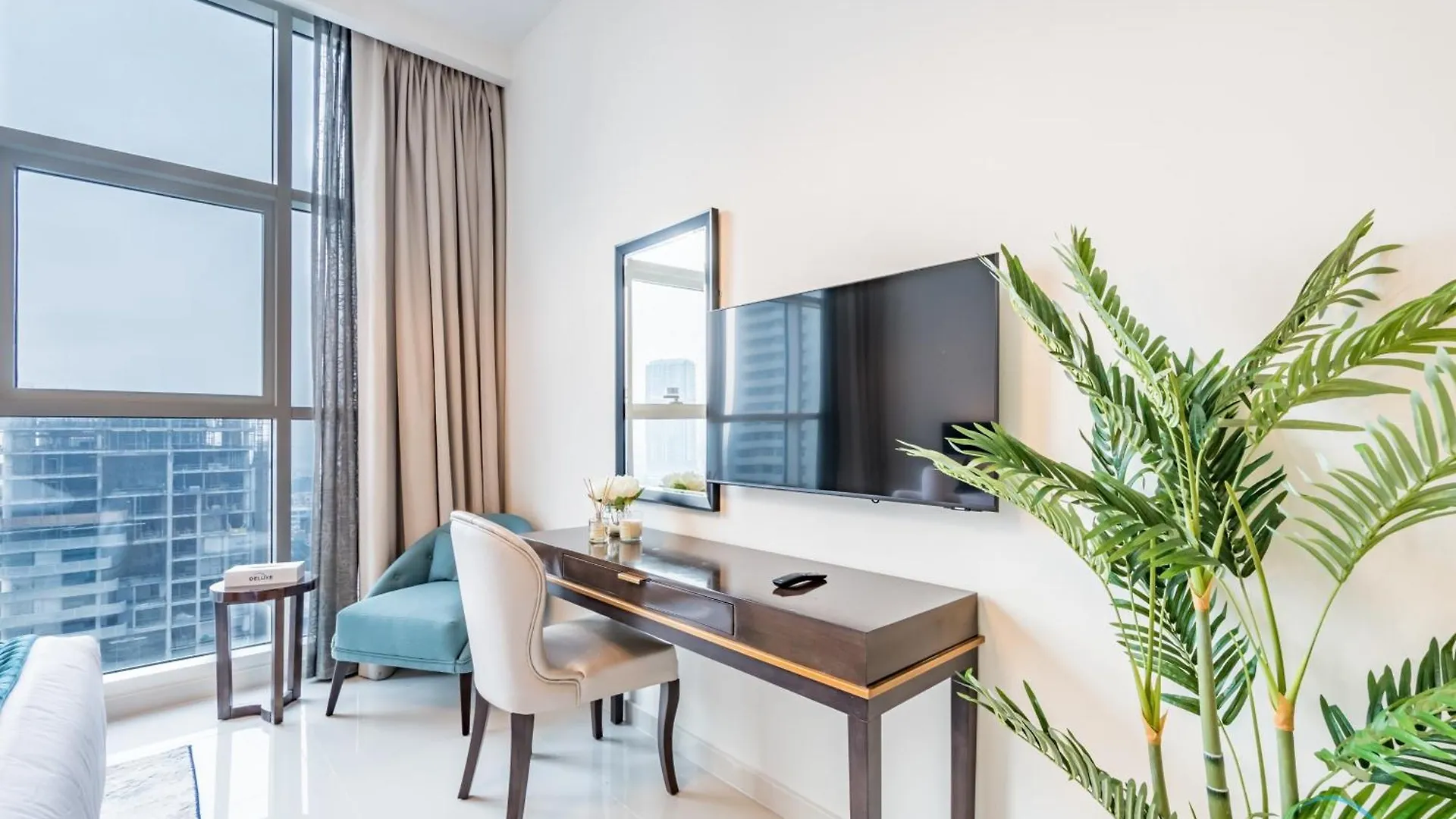 Peaceful Studio At Ghalia, Jumeirah Village Circle By Deluxe Holiday Homes Dubaj