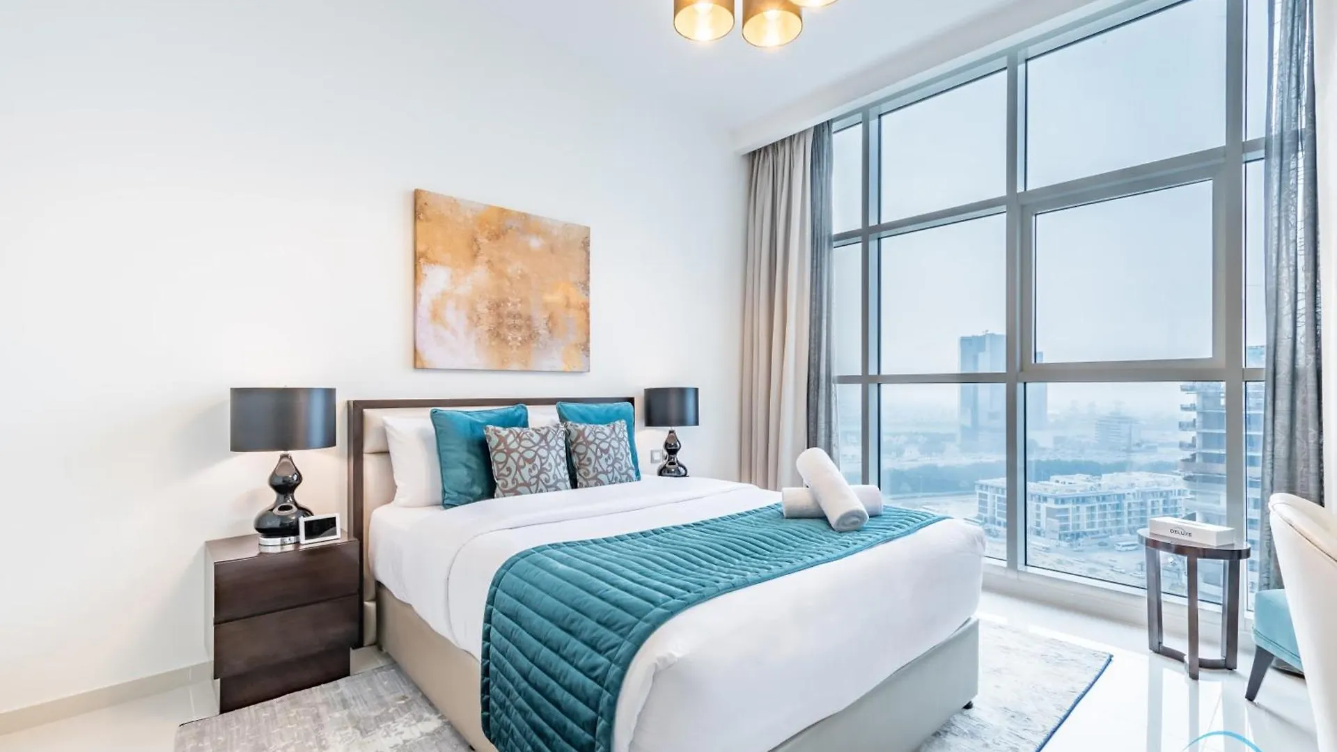 Peaceful Studio At Ghalia, Jumeirah Village Circle By Deluxe Holiday Homes Dubaj